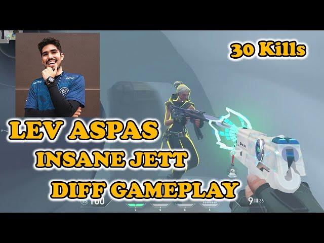 ASPAS INSANE JETT DIFF GAMEPLAY WITH 30 KILLS