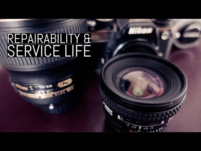 Repairability and Sustainability of Nikon Cameras & Other Brands