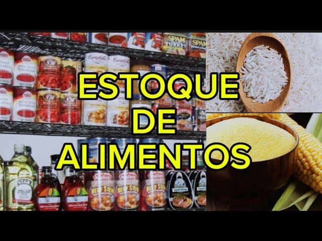 OS MELHORES ALIMENTOS PARA ESTOCAR | VEM COMIGO! #sobrevivencialista #patysobrevivente