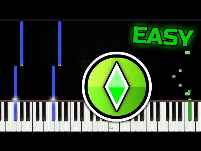 Geometry Dash (Practice Mode)  Piano Tutorial