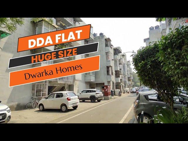 DDA HIG FLAT BIG SIZE IN DWARKA DELHI #dwarkahomes #realestate