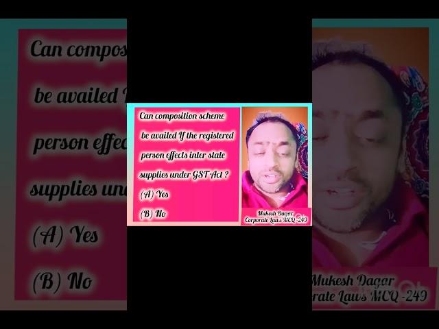 #video #corporate Laws MCQ -249 #virals