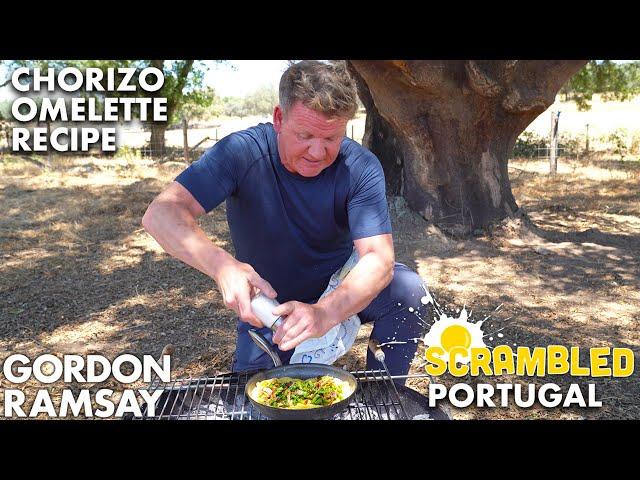 Gordon Ramsay's Chorizo Omelette Recipe