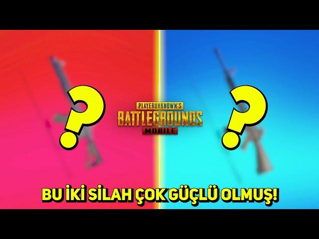 BU İKİ SİLAH HARİKA OLMUŞ  - Pubg Mobile Yeni Güncelleme