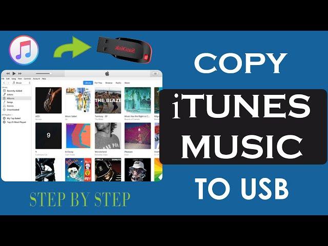 How to copy iTunes Music or Media Library to USB Flash Drive (Pen Drive)- 2022