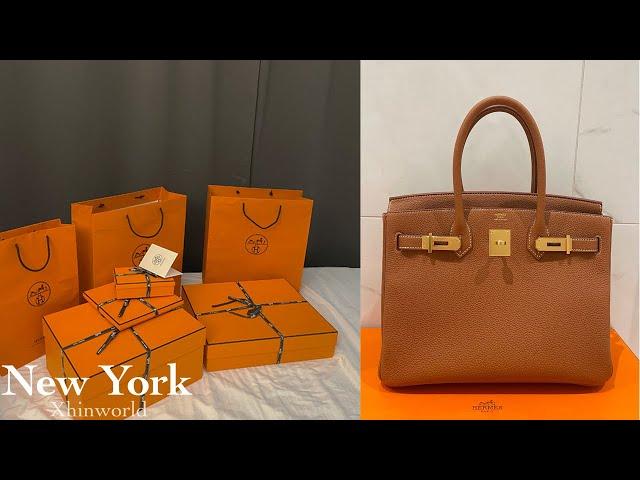NYC Vlog | HERMÈS BIRKIN 30 UNBOXING | 버킨 빨리 받는 꿀팁 | 뉴욕 타임스퀘어 | 에르메스 버킨30 | 뉴욕 브이로그 | ENG