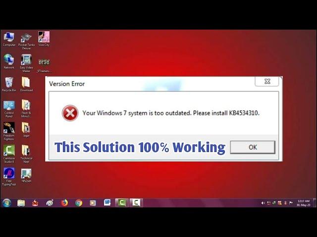 Roblox KB4534310: How to Fix Roblox Your Windows 7 System is Too Outdated. Please install KB4534310