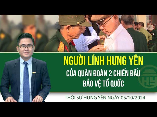 Thời sự Hưng  Yên thứ Bảy ngày 05/10/2024