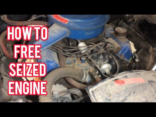 How to Free a Seized / Frozen Engine (EASY)