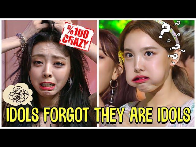 When Kpop Idols Forgot They're Idols