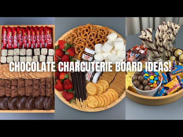 chocolate charcuterie board ideas!