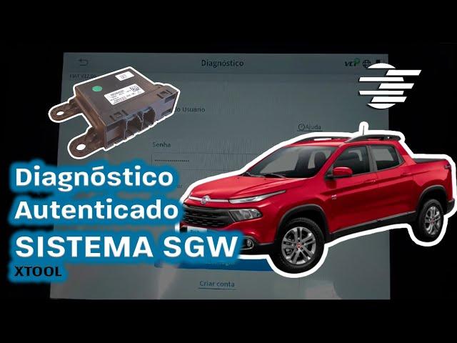 Fiat Toro diagnostics with SGW 3 system