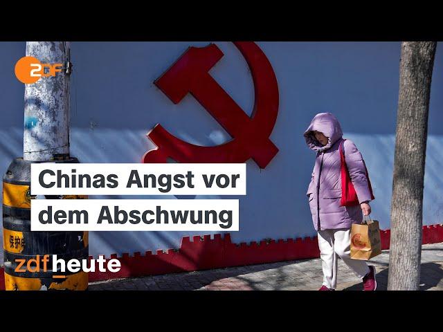 China in der Wirtschaftskrise: Staatsregierung unter Druck I auslandsjournal