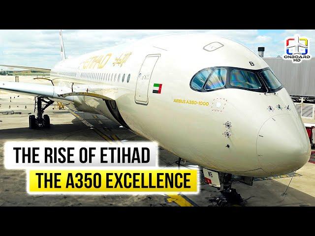 TRIP REPORT | Ultra-Long-Haul on Etihad A350! | Chicago to Abu Dhabi | ETIHAD Airways A350-1000