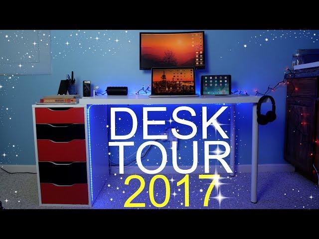 My Desk Setup Tour! - Mid 2017