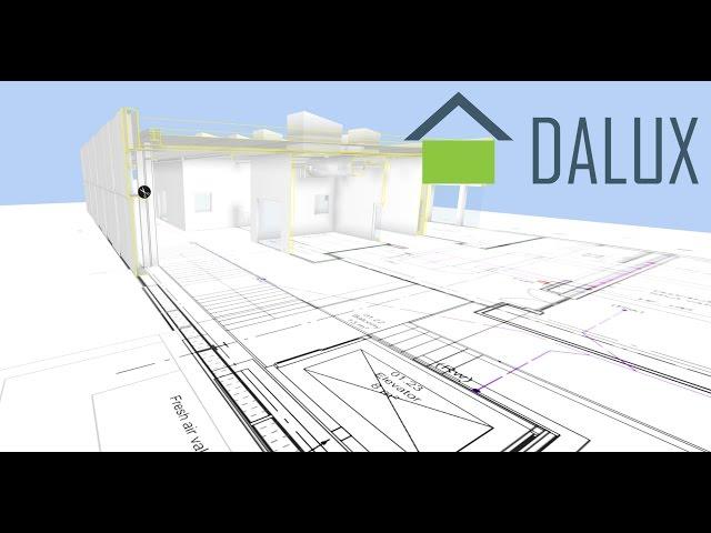 Dalux BIM Viewer. 2D and 3D combined