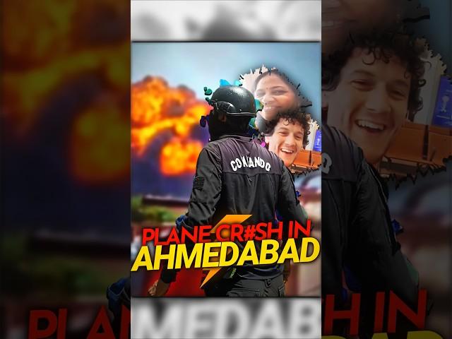 Plane Cr*sh In Ahmedabad  || Ahmedabad Plane Cr*sh Black Box || SUMIT EDITIONAL || #shorts