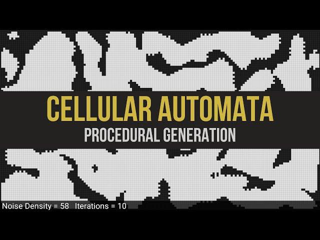 Cellular Automata | Procedural Generation | Game Development Tutorial