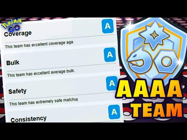 This Team Gets ALL A's in Fantasy Cup for GO Battle League | Pokemon GO PvP