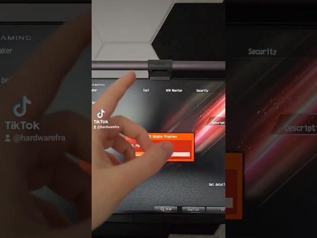 FLASH BIOS #hardwarefra #pc #gaming #pcgaming #pcgamer #computer #setup #pcsetup #flash  #bios