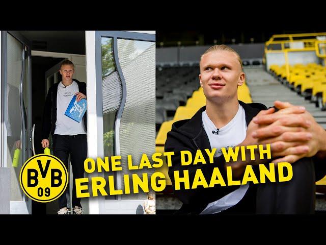 "I think I'm gonna cry" | ONE LAST DAY with ERLING HAALAND