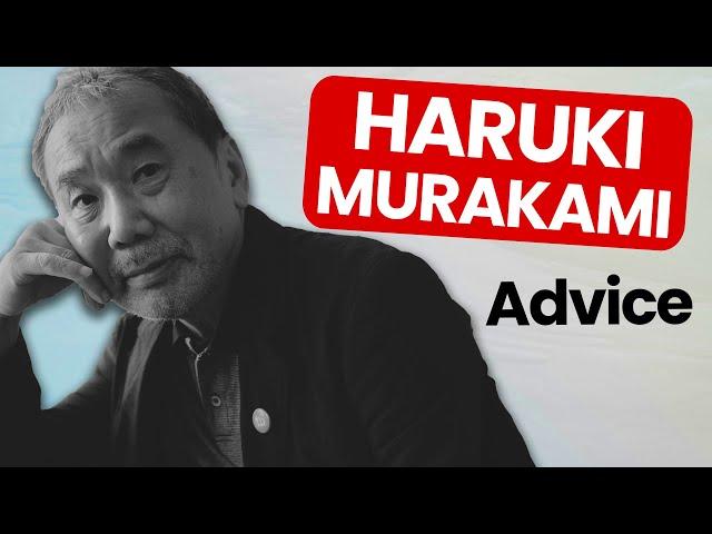 Haruki Murakami's Writing Tips | WRITING ADVICE FROM FAMOUS AUTHORS