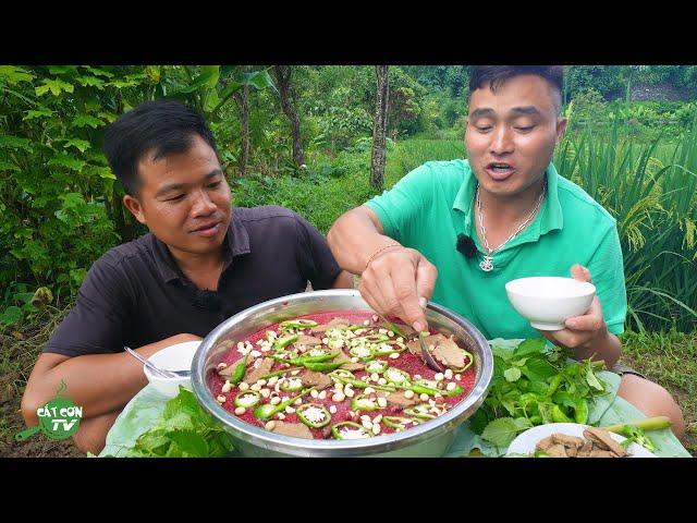 Chậu tiết canh siêu to