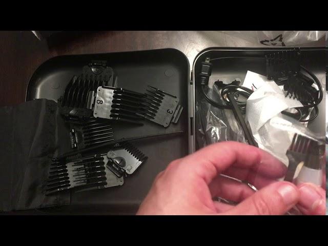 Wahl Deluxe Haircut Kit with Trimmer and Storage Case Unboxing purchased from Costco