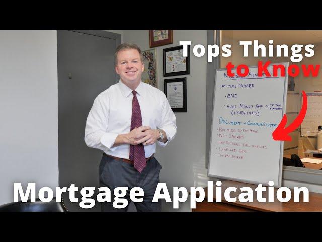 Mortgage Application | Manassas Virginia Realtor