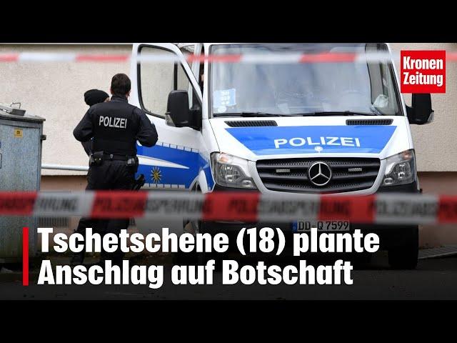 Tschetschene (18) plante Anschlag auf Botschaft | krone.tv NEWS