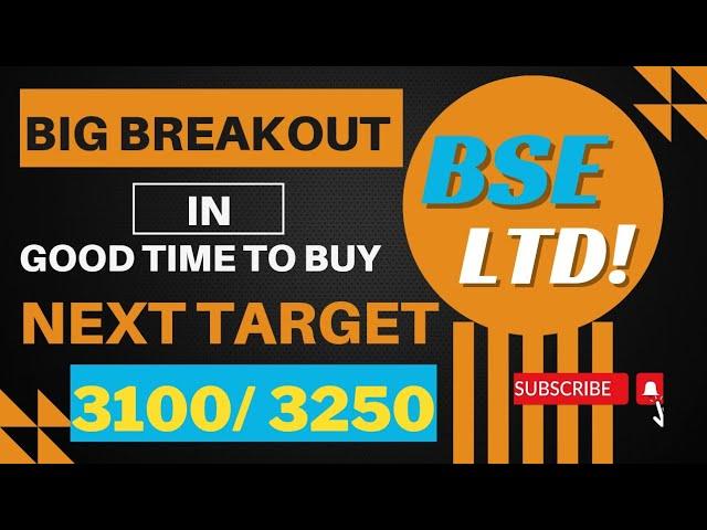 Big BreakOut in #BSE Ltd!! Know the next Target!!