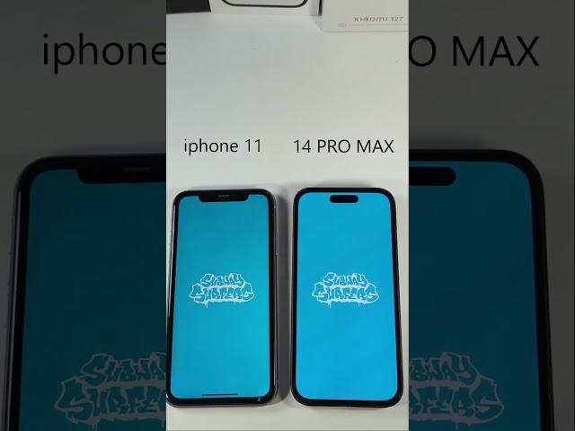 iPhone 11 VS iPhone 14 Pro MAX Speed Test!