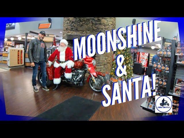 Moonshine Harley Davidson & Santa OMG Moto Episode #49