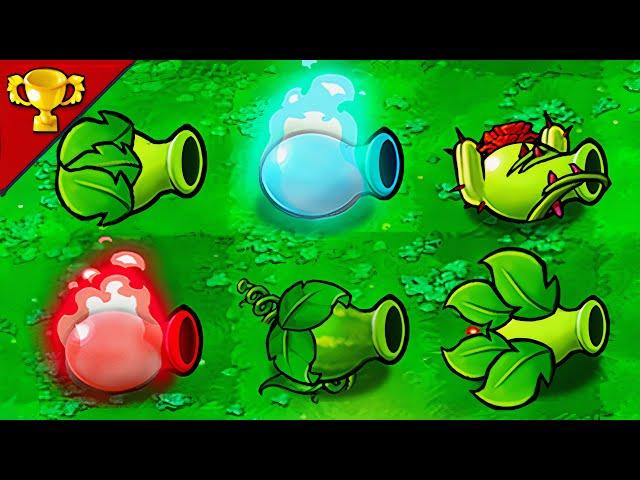 Plant vs Zombies : Pea Cannon Mode -  Pvz funny moments 2022