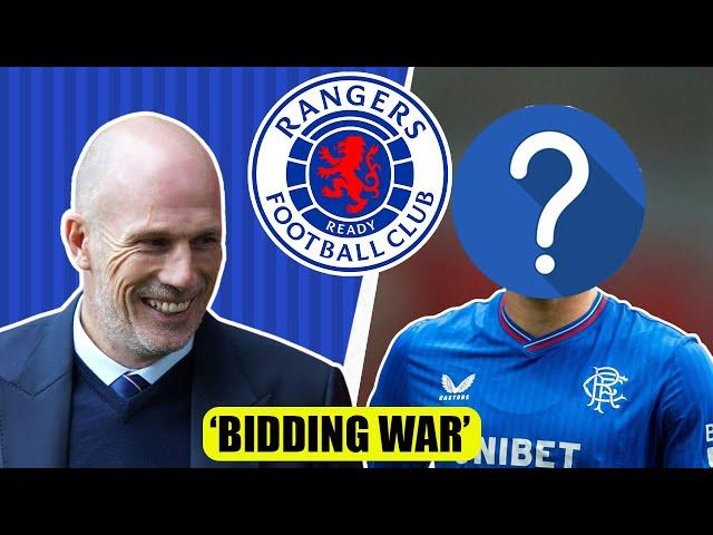 HUGE Rangers Transfer News As THREE Clubs Set For Bidding War Over Rangers Star!