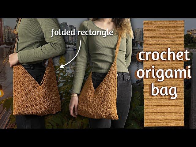 Easy Crochet Bag Tutorial | Beginner-Friendly Crochet Crossbody/Shoulder Bag