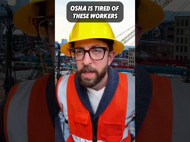 OSHA is tired of these workers #adamrose  #construction #workers #funny