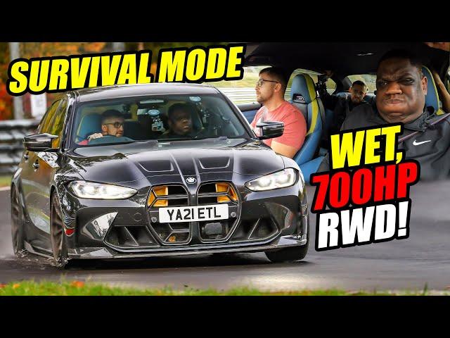 PLS HELP! 700HP RWD BMW M3 on WET Green Hell!