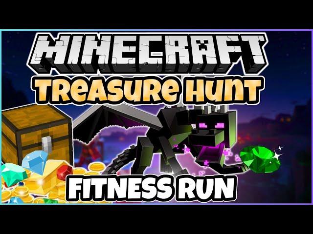  Dragon Treasure Hunt  Minecraft Fitness Run | Brain Break | GoNoodle Inspired