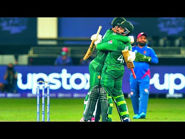 Pakistan Vs Afghanistan 2021 World Cup | last Over Asifali Four sixes 6666#asifali #6666# | pakvsafg