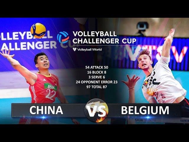 China vs Belgium - Final 1-2 | Men's Volleyball Challenger Cup 2024