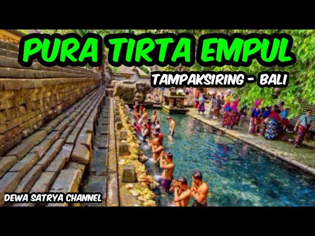 Pura Tirta Empul Tampaksiring Bali