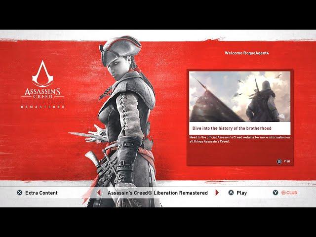 Assassin's Creed III Liberation Remastered Walkthrough Gameplay Part 1 [Xbox ONE, PS4, Windows PC]