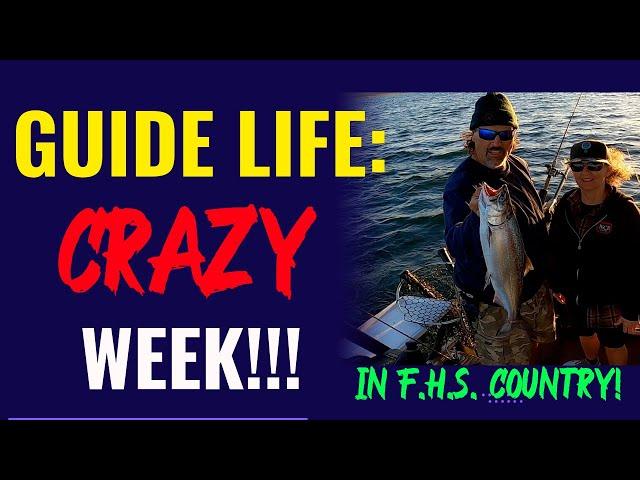 Guide Life: Salmon, Trout, Trolling Flies, Firewood & A Rattlesnake Attack!