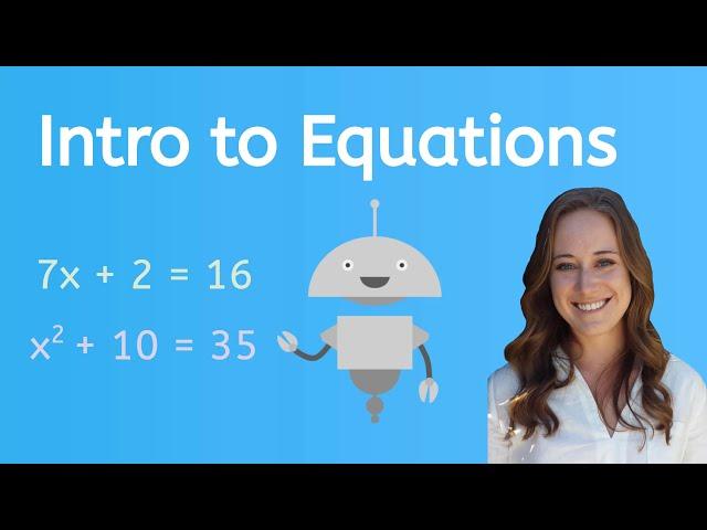 Intro to Equations For Kids!