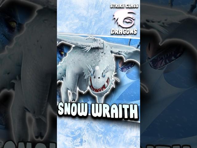 Dragon Guide: Snow Wraith EXPLAINED l #dragon #httyd2  #httyd3 #shorts  #howtotrainyourdragon