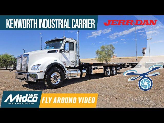 Kenworth T880 Jerr-Dan Industrial Carrier Tow Truck @JerrdanCorp