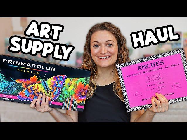 A Giant Art Supply Haul & Adventure to an Art Store!