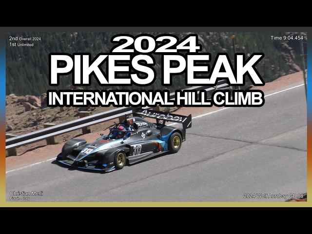 2024 PPIHC - Full Race - All Drivers with Descriptions (4K) Pikes Peak International Hill Climb