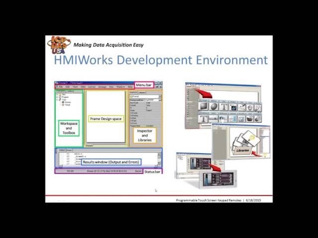 Ladder Logic Touch Screen PLC Training